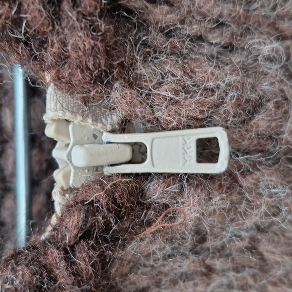 Vintage Cowichan Cardigan Sweater Thick Warm Wool - Picture 7 of 17